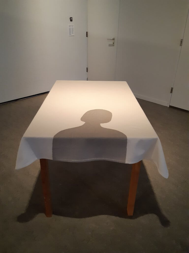 Anna Verwey-Verschuure, "Mijn plaats aan tafel 1", 1972-73.
